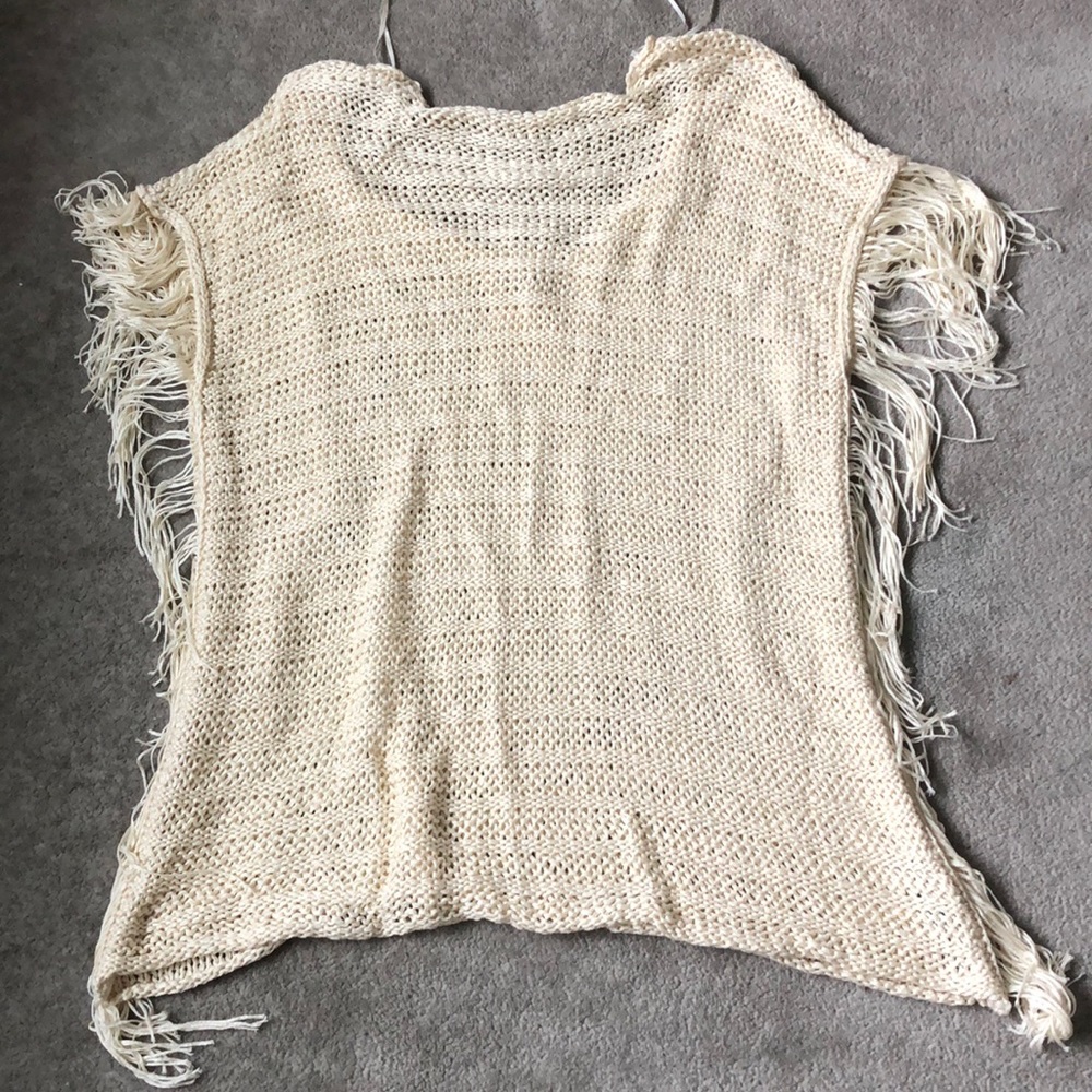 Knit cover up dress